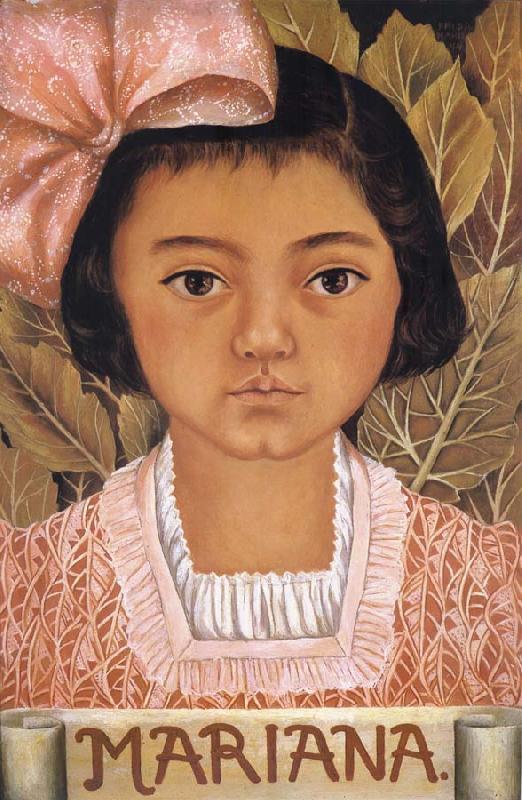 Frida Kahlo Portrait of Mariana Morillo china oil painting image